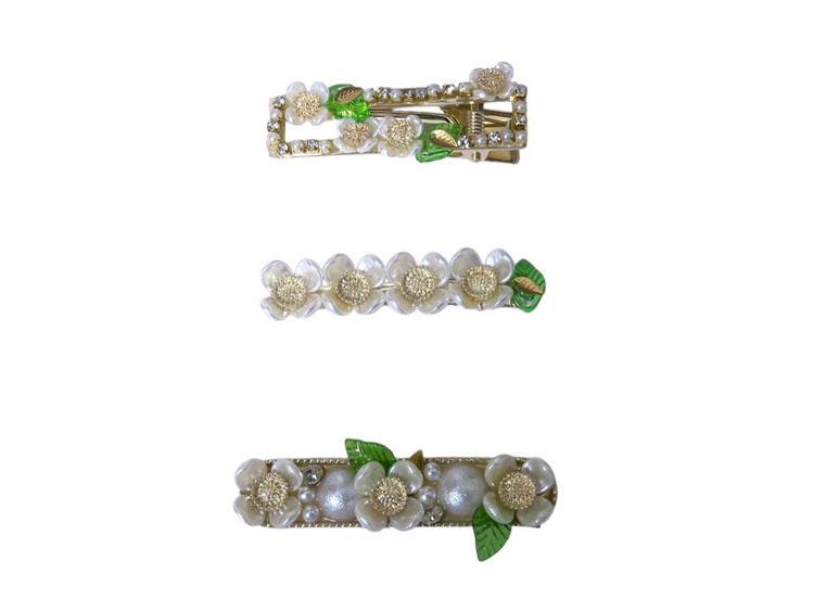 پک سه تایی انبری گل و برگ